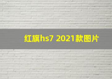 红旗hs7 2021款图片